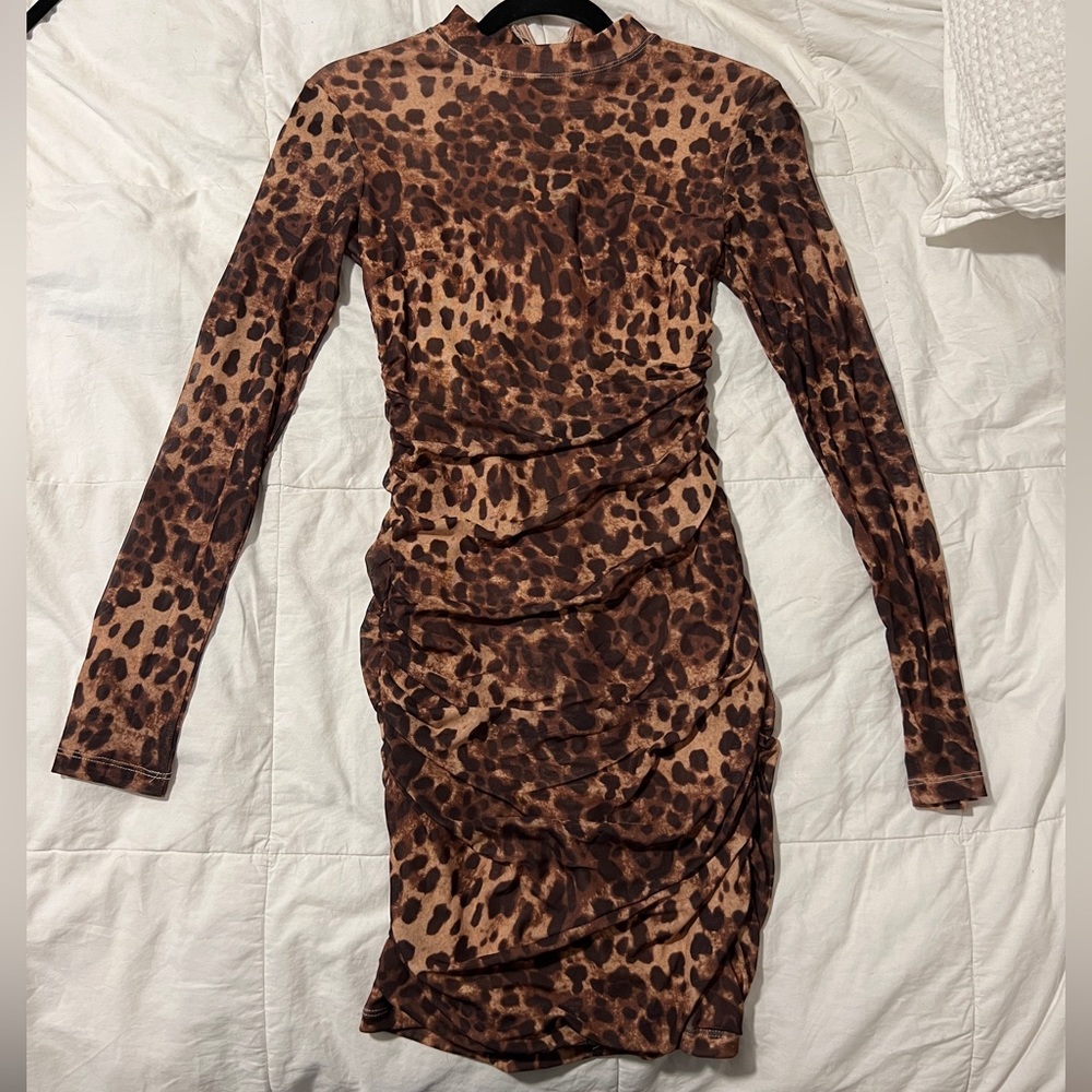 cheetah dress